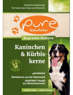 PURE Kaninchen & Kürbiskerne - single Protein & getreidefrei 2